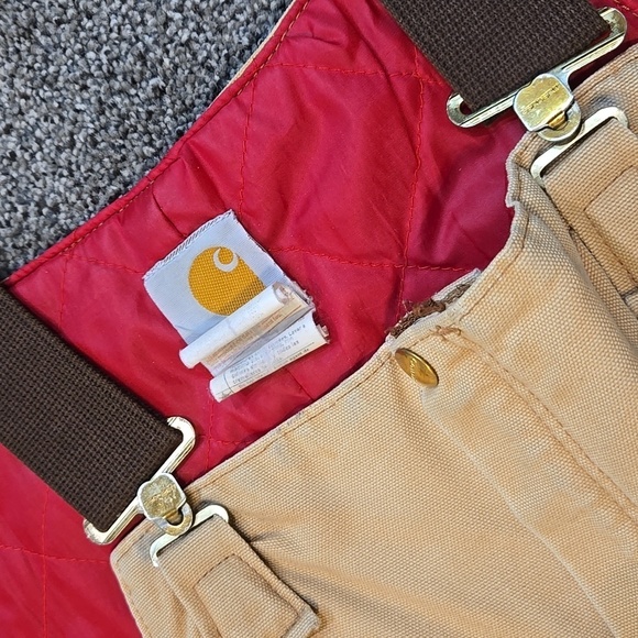 Vintage Carhartt Mens  Insulated Overall - Picture 12 of 15